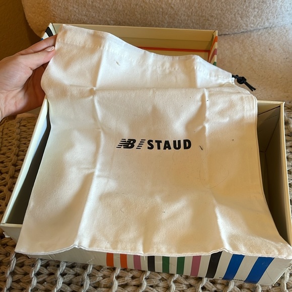 NB x STAUD 57/40 UNISEX SNEAKER WHITE - Picture 7 of 7